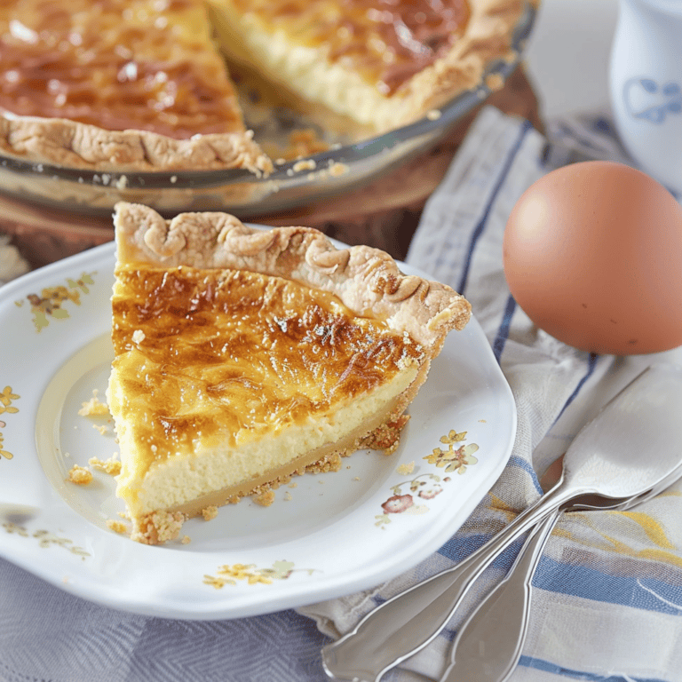 Classic Caramel Custard Pie Recipes, Tasks & Tools
