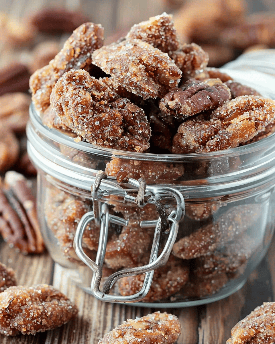 Homemade Sugar Coated Pecans Recipes, Tasks & Tools