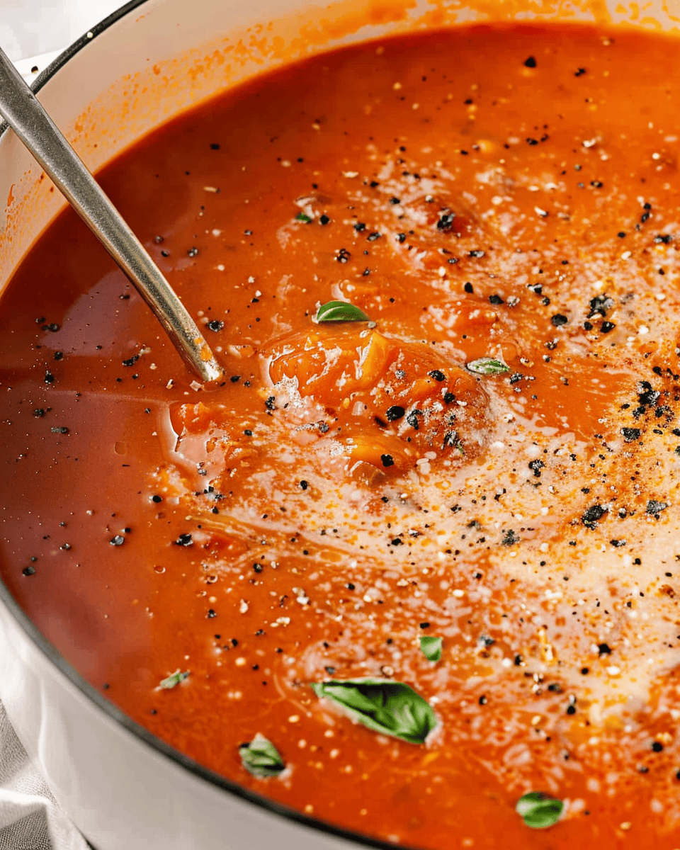 Creamy Tomato Basil Soup Recipes, Tasks & Tools