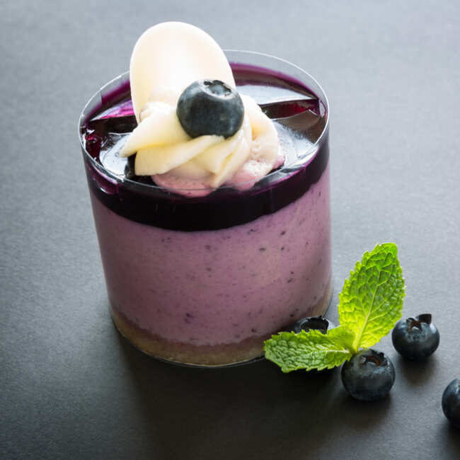 Blueberry Mousse Recipe How to Make Blueberry Mousse