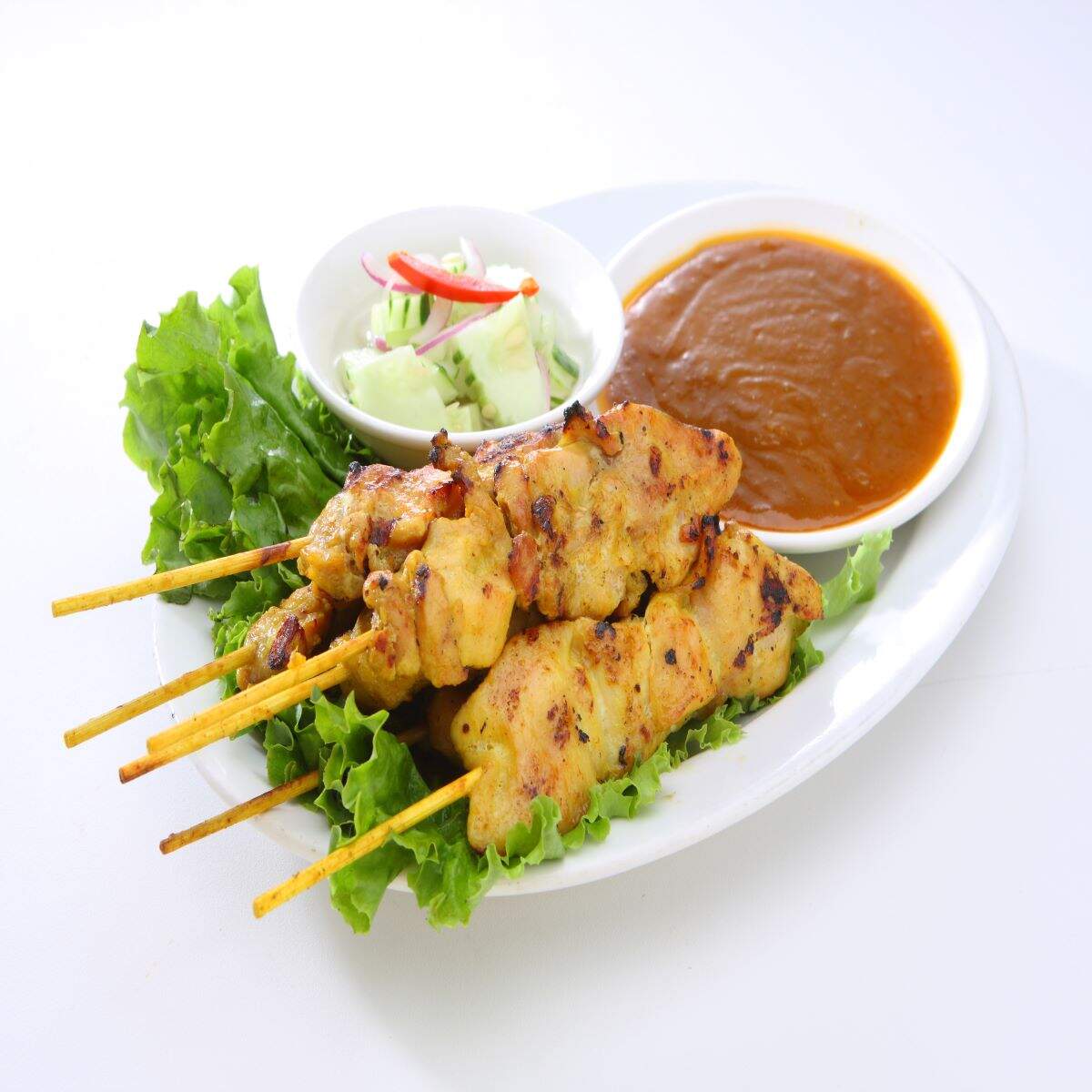 Thai Chicken Satay Recipe How to Make Thai Chicken Satay