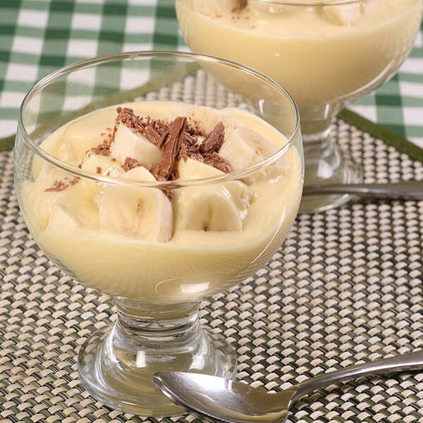 Banana Custard Recipe How to Make Banana Custard