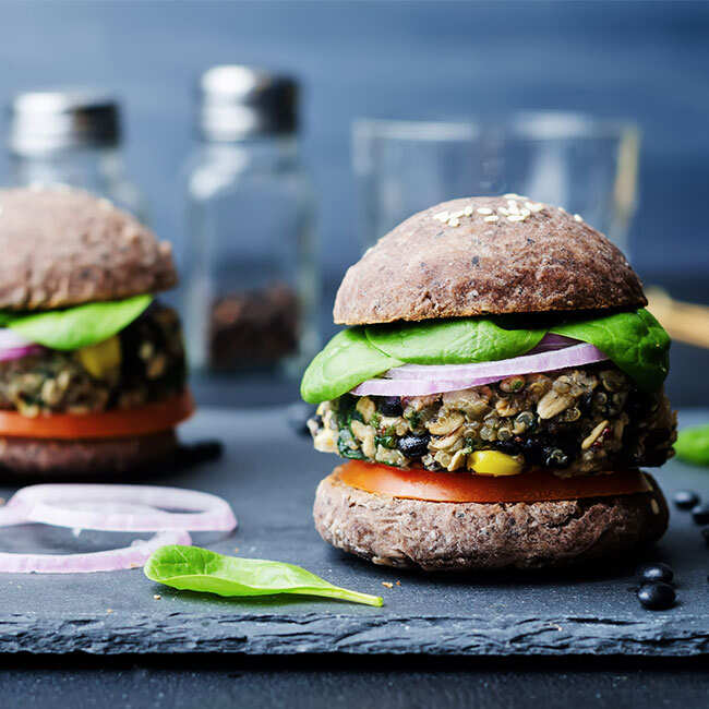 Quinoa Black Bean Burgers Recipe How to Make Quinoa Black Bean Burgers