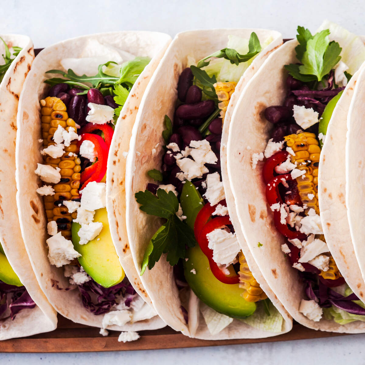 Vegetarian Tacos with Goat Cheese Recipe How to Make Vegetarian Tacos