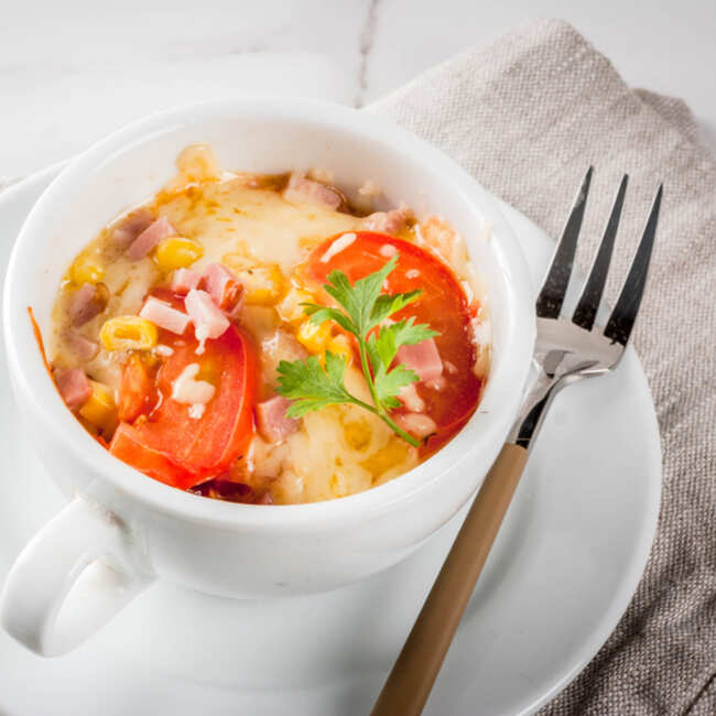 Mug Pizza Recipe How to Make Mug Pizza