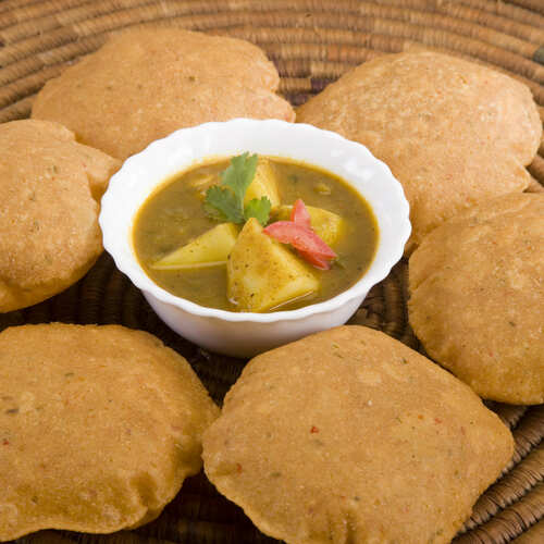 Singhare ki Poori Recipe How to Make Singhare ki Poori
