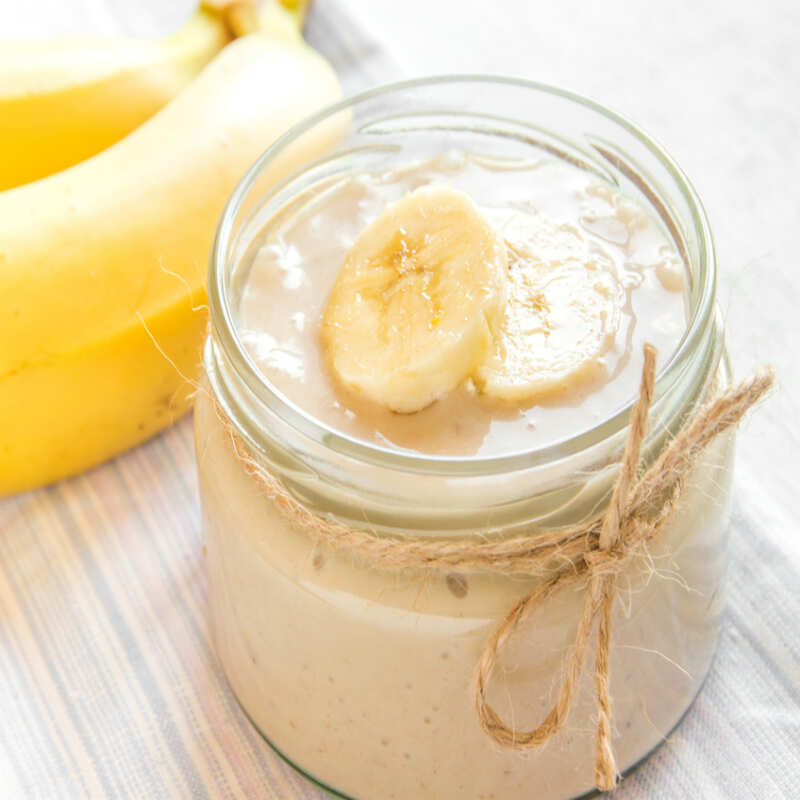 Eggless Banana Mousse Recipe How to Make Eggless Banana Mousse