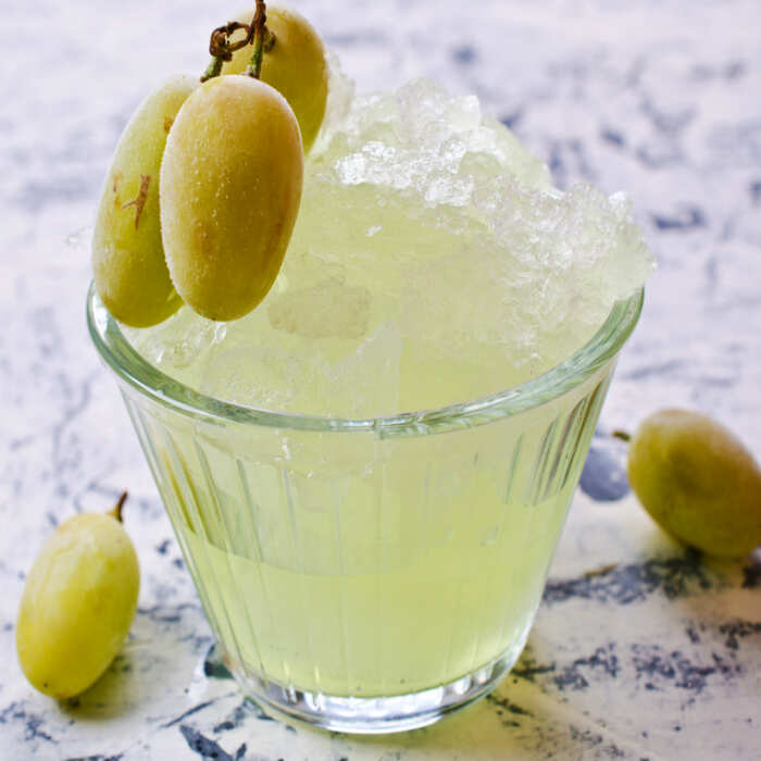 Green Grapes Sorbet Recipe How to Make Green Grapes Sorbet