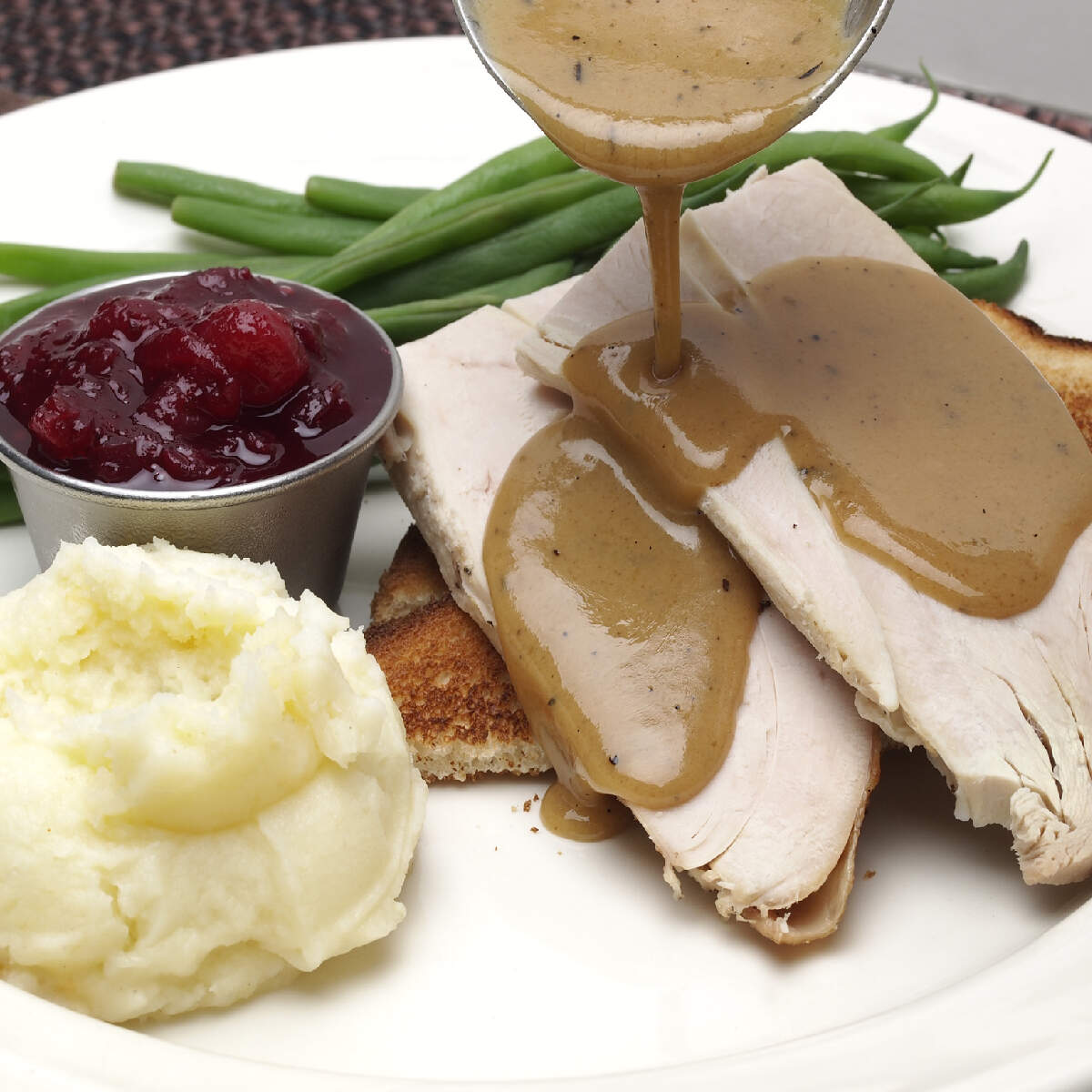 Roasted Turkey with Gravy Recipe How to Make Roasted Turkey with Gravy