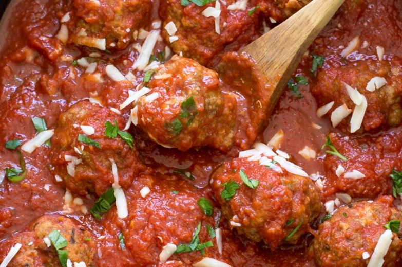 SLOW COOKER ITALIAN MEATBALLS Recipes 2 Day