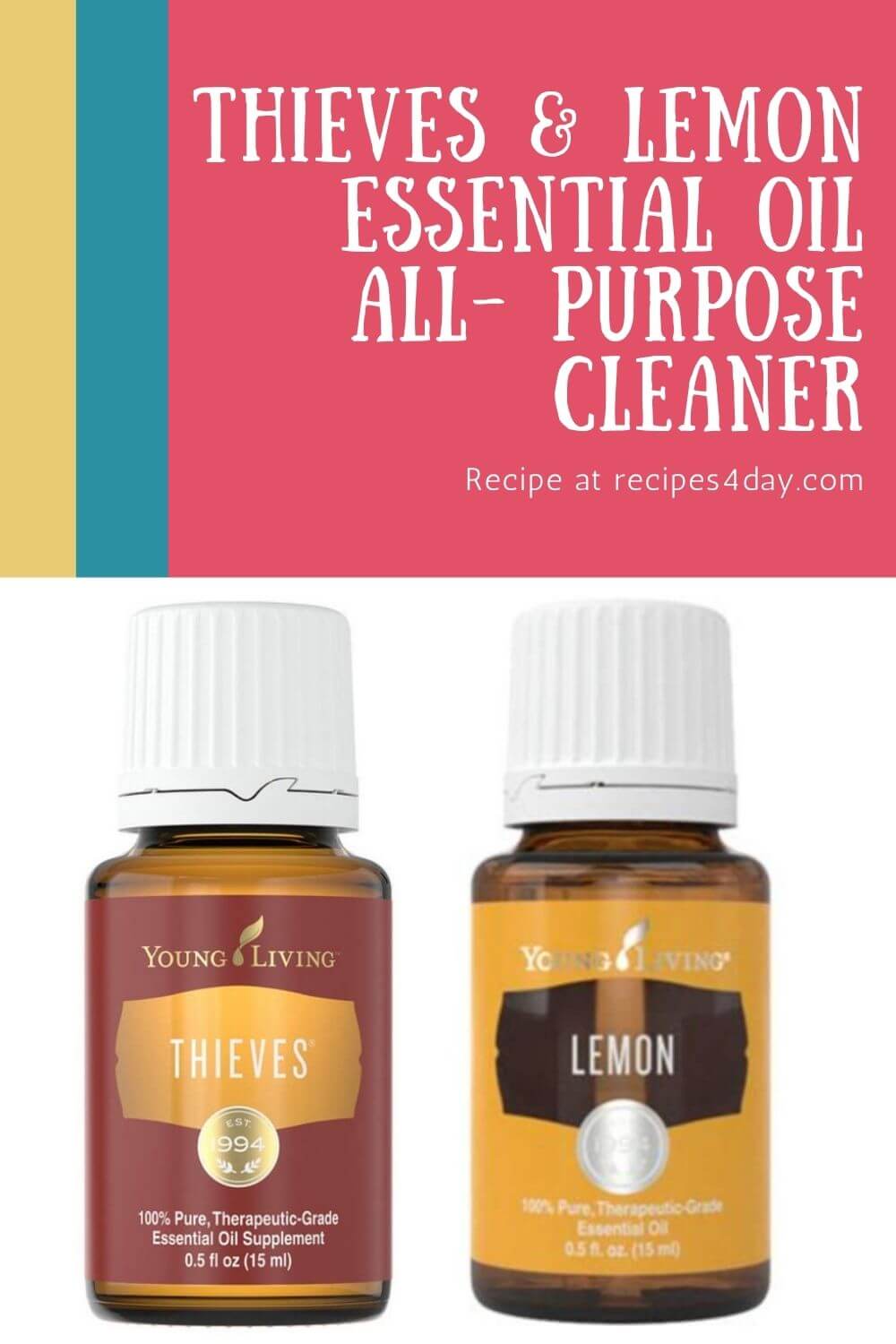 Thieves & Lemon Essential Oil All Purpose Cleaner