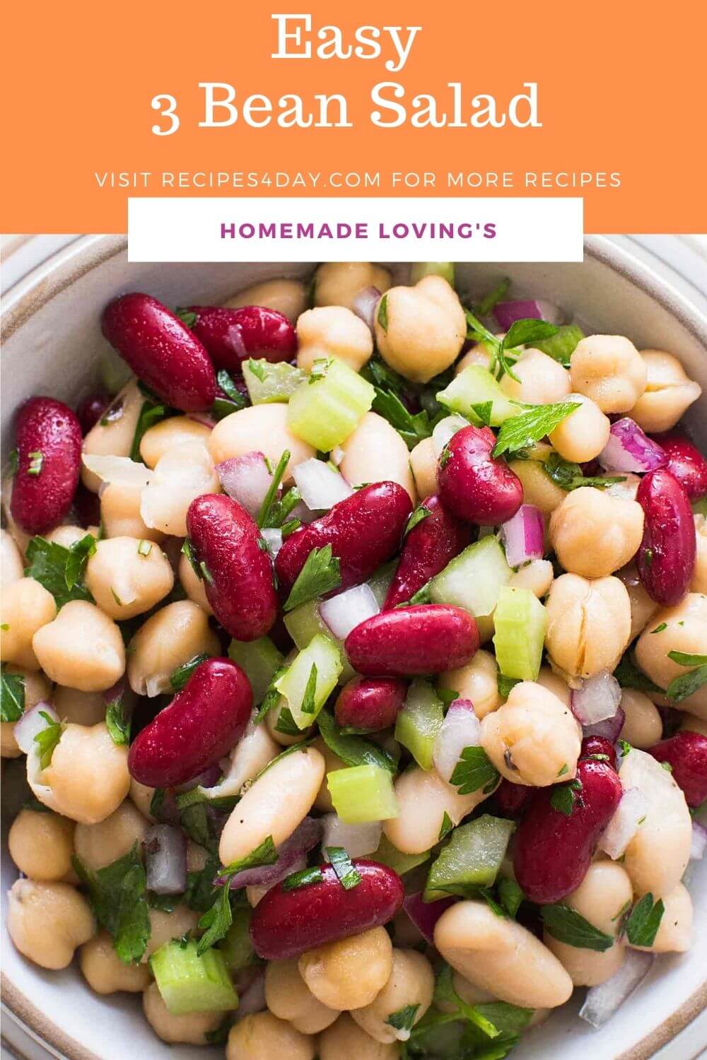 Easy 3 Bean Salad Recipe