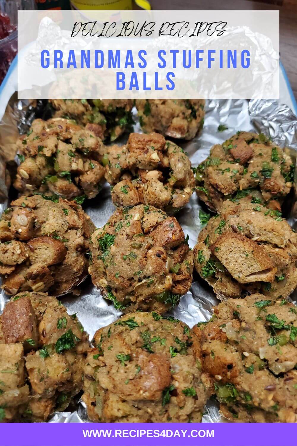 Grandmas Stuffing Balls