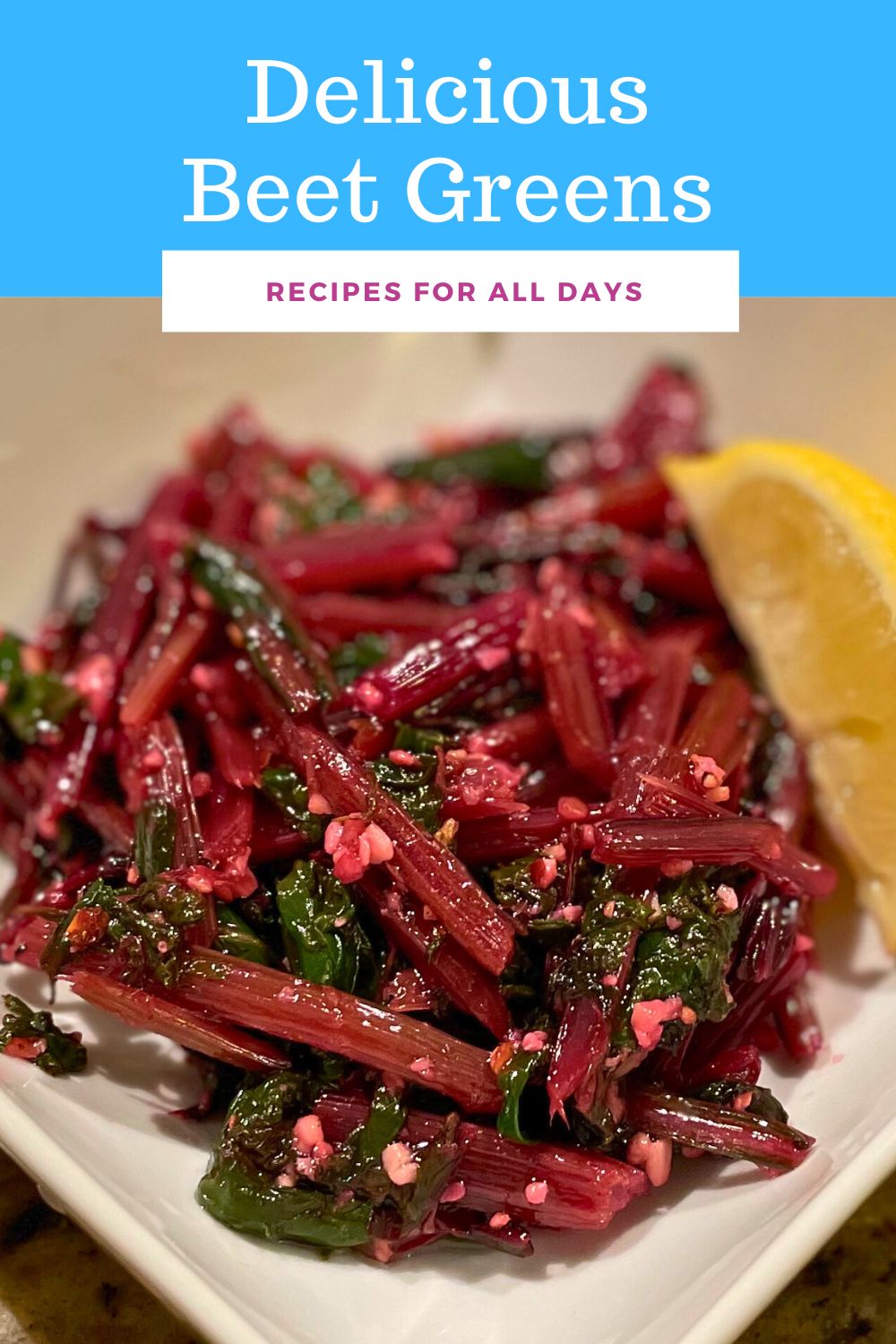 How to Cook Delicious Beet Greens