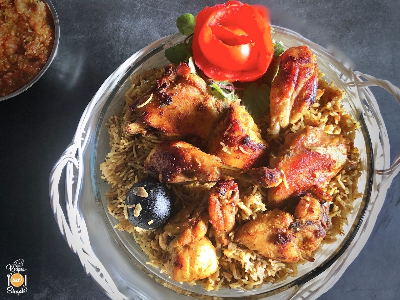 Chicken Kabsa Arabian Rice Recipes are Simple