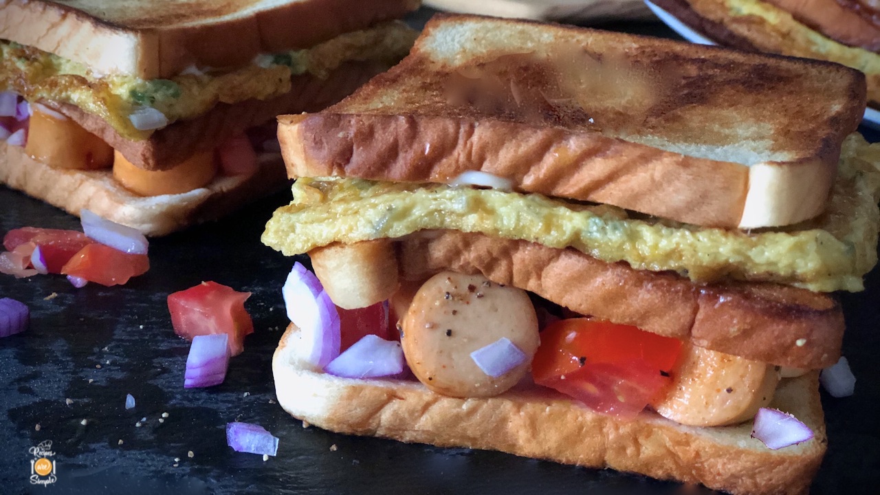 Double Decker Breakfast Sandwich Recipes are Simple