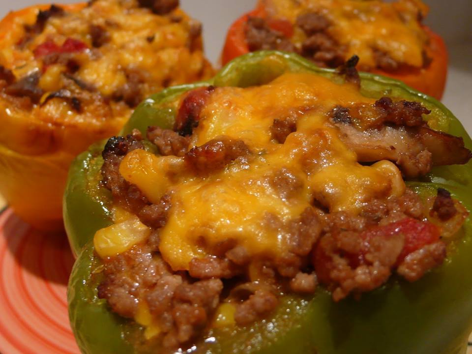CHEESEY STUFFED PEPPERS Best Cooking recipes In the world