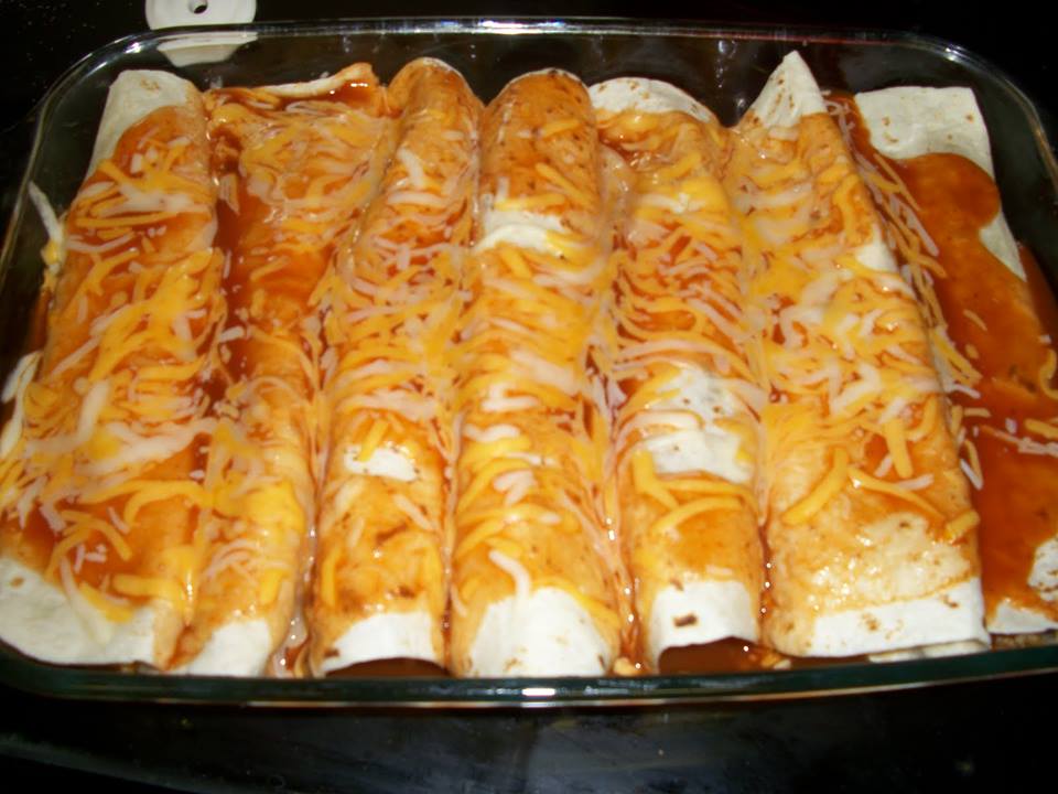 Chicken and Rice Enchiladas Best Cooking recipes In the world