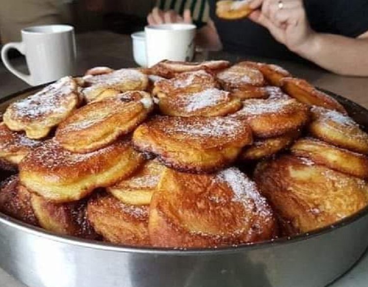 Panfried apple donuts Best Cooking recipes In the world
