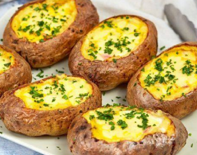 Stuffed potatoes Best Cooking recipes In the world