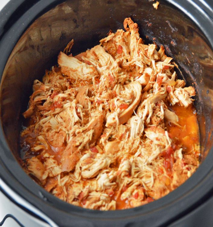 Easy Slow Cooker Shredded Mexican Chicken Recipes Feed