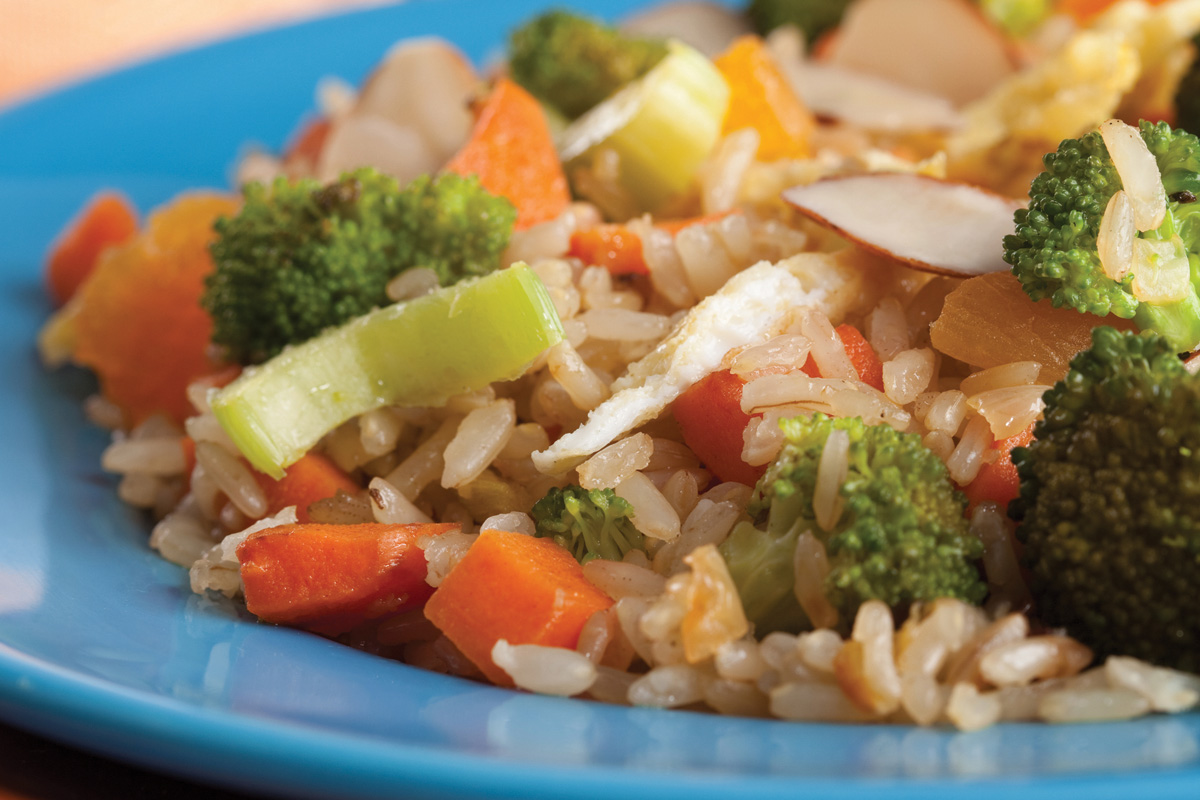 StirFried Brown Rice and Vegetables Recipes For Repair