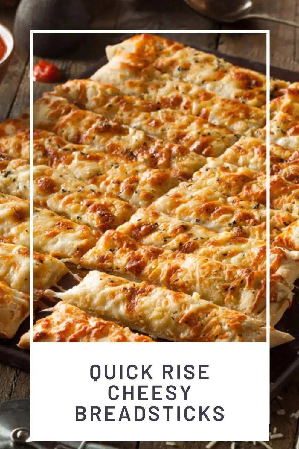 Quick Rise Cheesy Breadsticks That'll Have Everyone Asking For Seconds