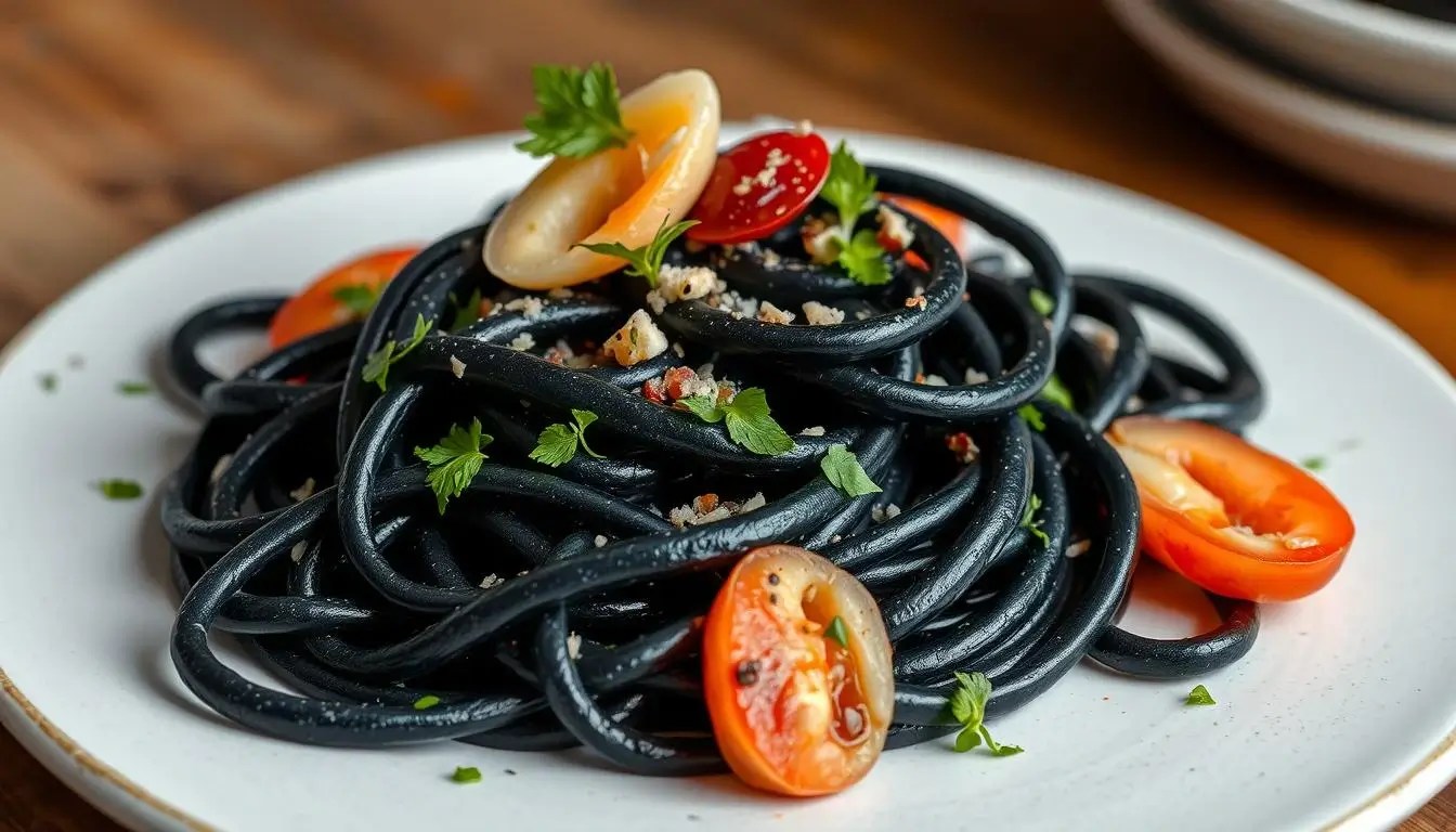 Delicious Squid Ink Pasta A Unique Italian Delicacy