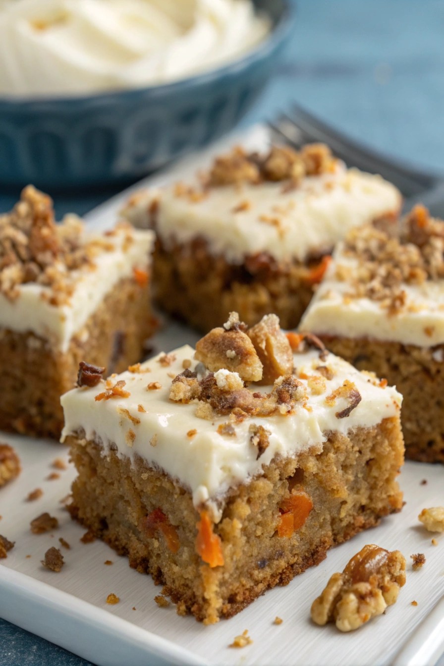 Carrot Cake Bars Recipe 2025