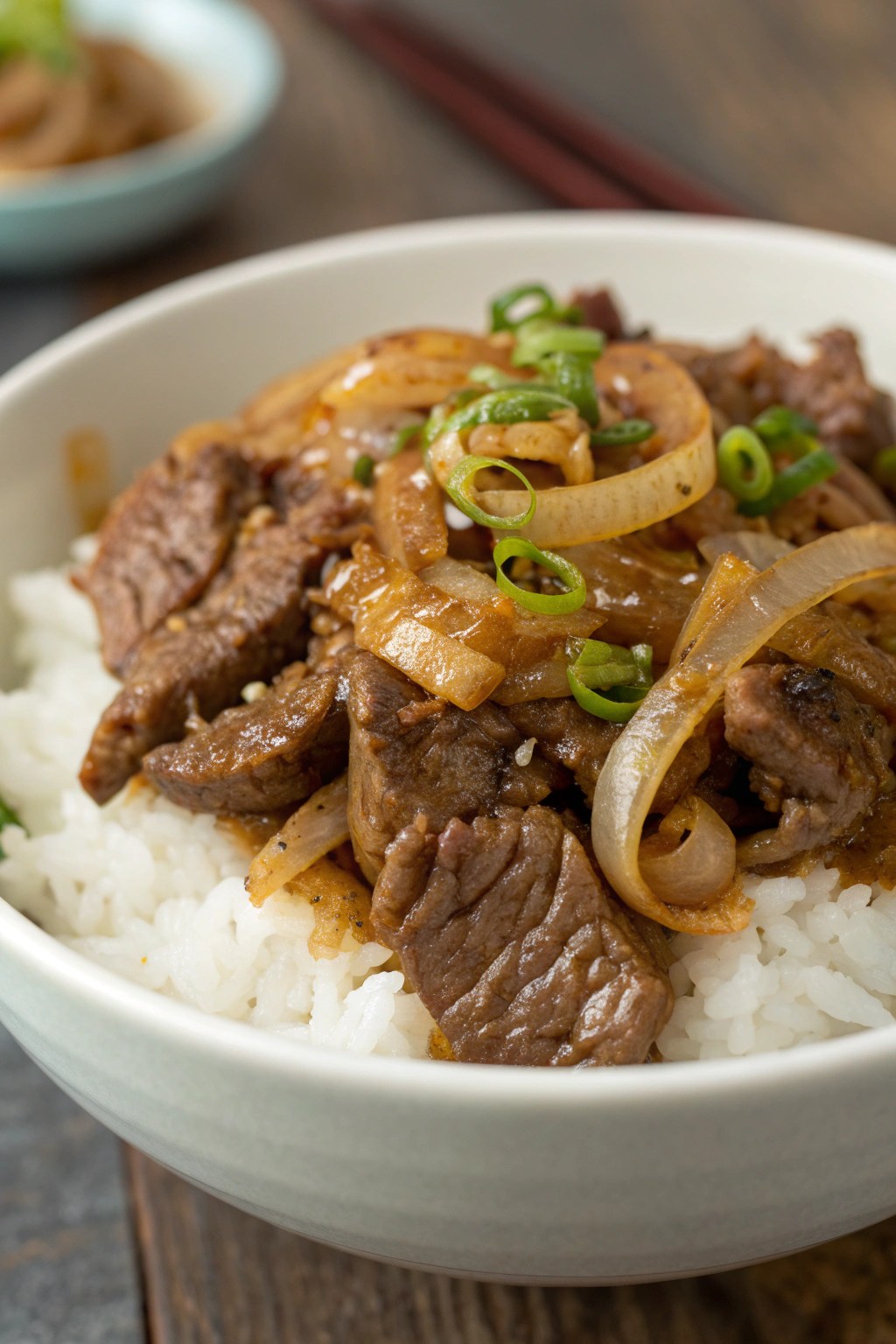 Gyudon Japanese Beef Rice Bowl Recipe 2026