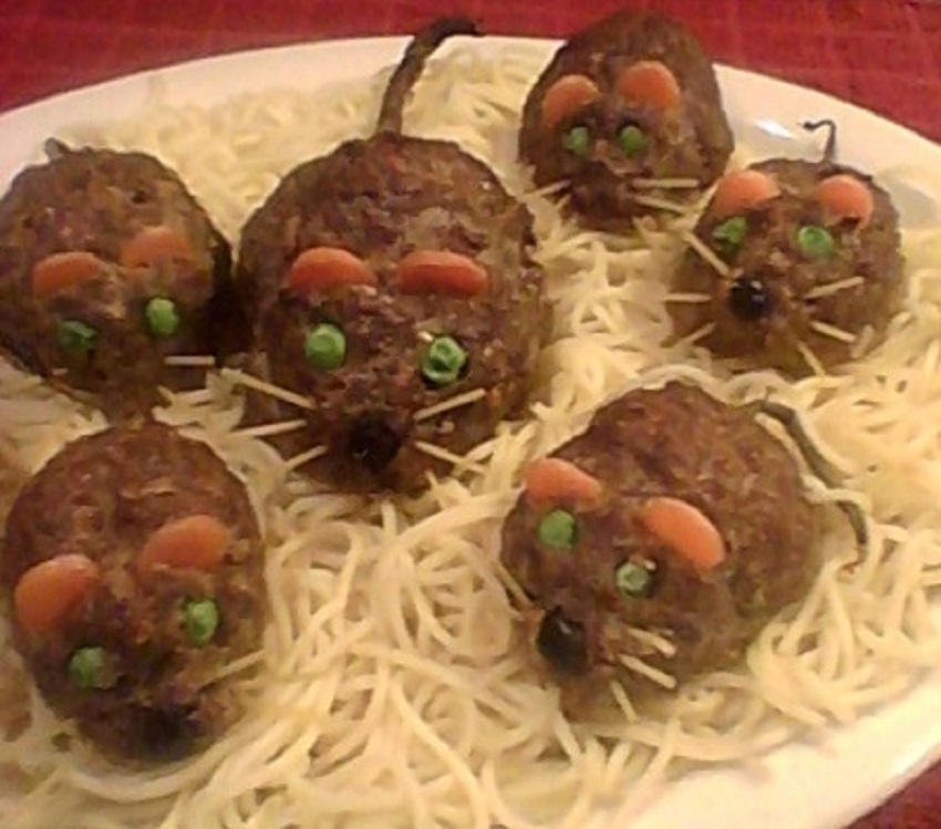 Halloween Meatloaf Mice RecipesNow!