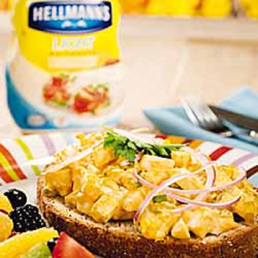 Smoked Paprika Egg Salad Sandwich on Whole Grain RecipesNow!