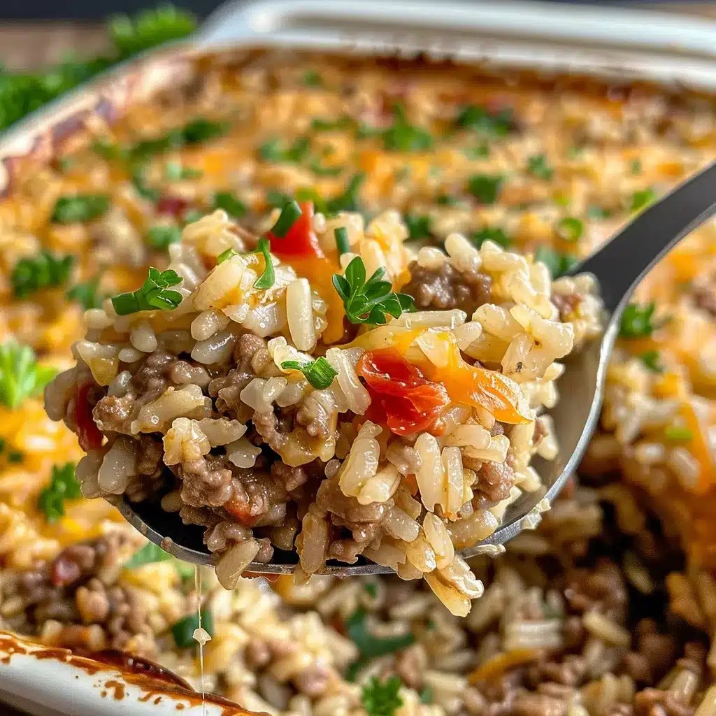Easy Hamburger Rice Casserole Recipes Smile