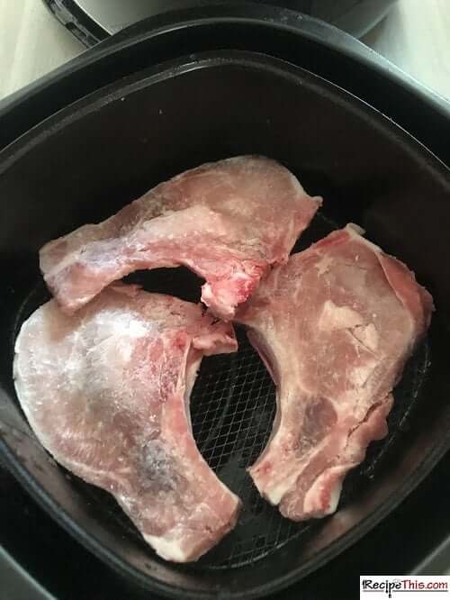 Recipe This Air Fryer Frozen Pork Chops