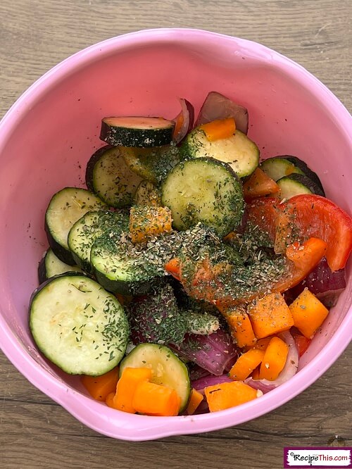 Recipe This Air Fryer Mediterranean Vegetables