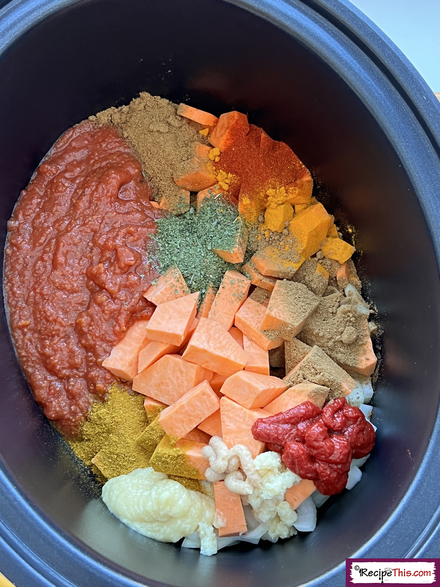 Recipe This Slow Cooker Leftover Pork Curry