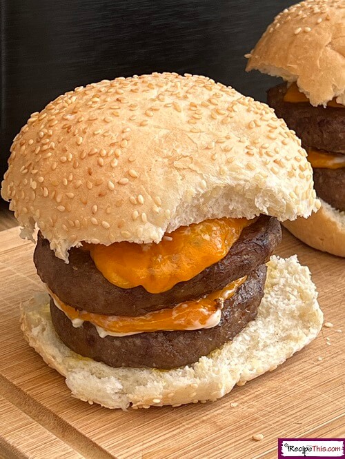 Recipe This Air Fryer Frozen Burgers