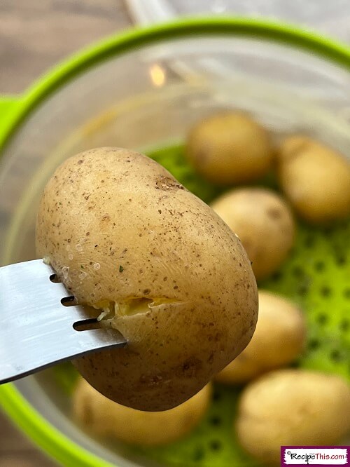 Recipe This Microwave Baby Potatoes