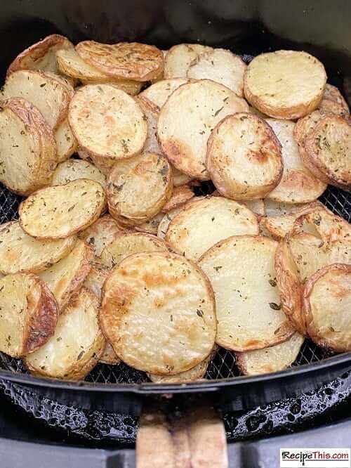 Recipe This Air Fryer Sliced Potatoes