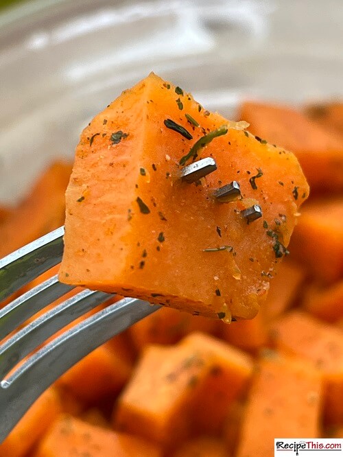 Recipe This Microwave Sweet Potato Cubes
