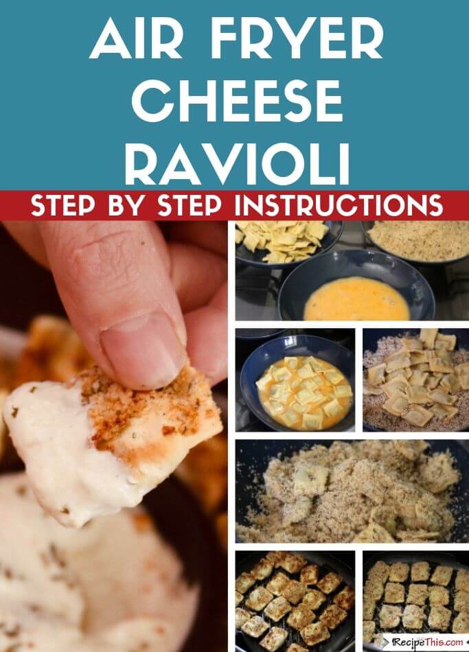 Recipe This Air Fryer Cheese Ravioli