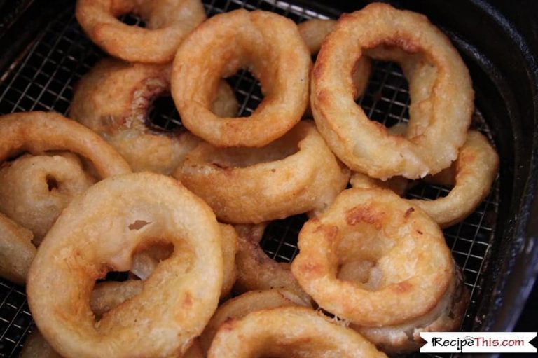 Recipe This Air Fryer Frozen Onion Rings