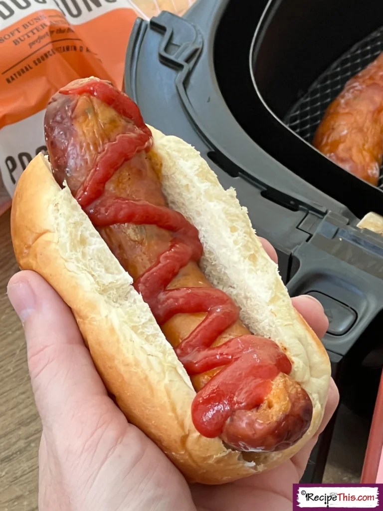 Recipe This Frozen Hot Dog In Air Fryer