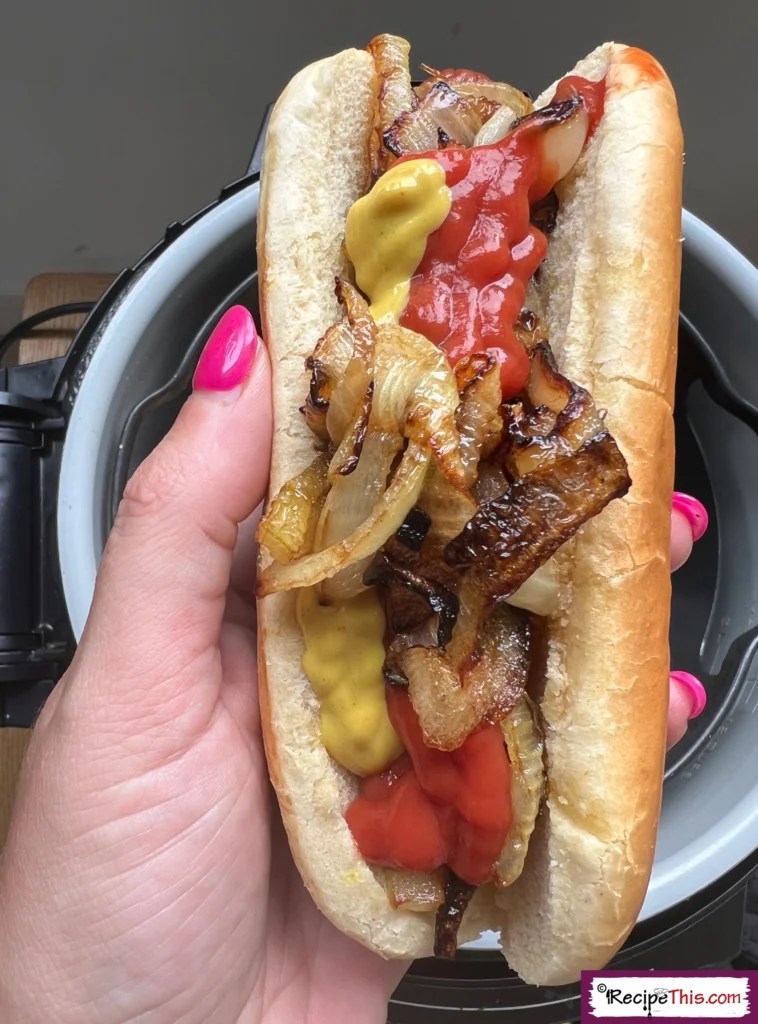 Recipe This Ninja Foodi Hot Dogs