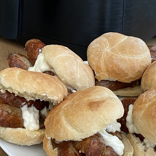 Recipe This Air Fryer Part Baked Bread Rolls