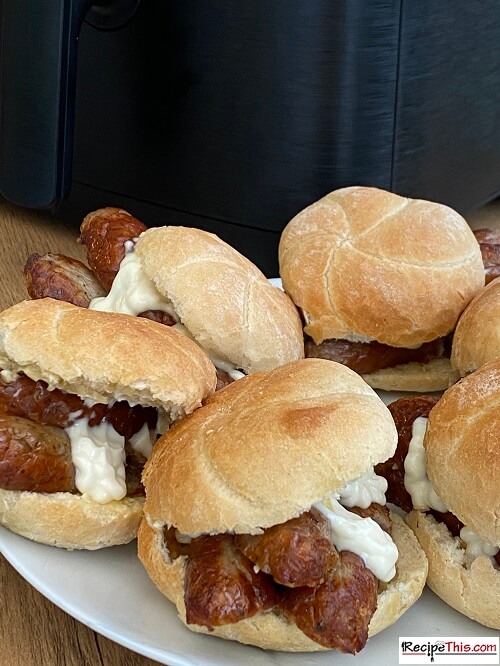 Recipe This Air Fryer Part Baked Bread Rolls