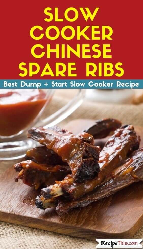 Recipe This Slow Cooker Chinese Spare Ribs