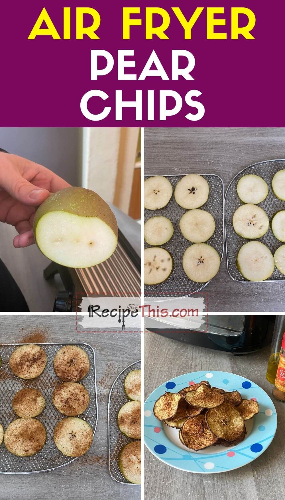 Recipe This How To Dehydrate Pears In The Air Fryer