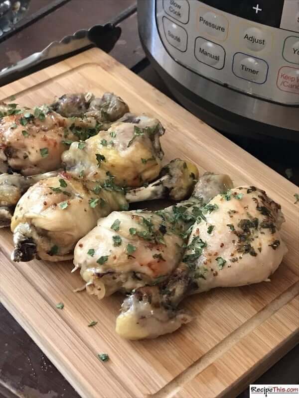 Recipe This Instant Pot Frozen Chicken Drumsticks