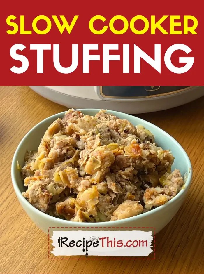 Recipe This Slow Cooker Turkey Stuffing